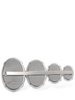Crystal oval hair clip