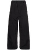 Flatt nylon oversize pants
