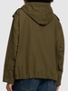 Stretch cotton canvas jacket
