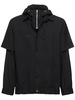 Suiting wool blend hoodie