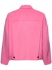 Zipped wool casual jacket