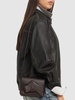 Mini Musubi leather crossbody bag