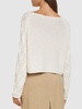 Embroidered knit sweater