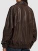 Letty Zenit leather bomber jacket