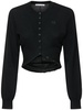 Cardigan w/ slit hem