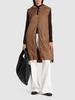 Greengi hooded midi puffer vest
