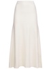 Freddie wool blend knit midi skirt