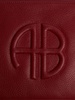 Lili pebbled leather pouch