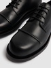 35mm Dex leather lace-up shoes