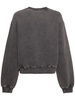 Graphic jersey sweatshirt