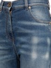 High rise denim skinny jeans