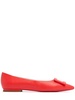 5mm Gommettine leather ballerina flats