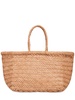 Triple Jump Small leather basket bag