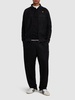 Wool blend track jacket