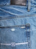 Straight fit aloha patch jeans
