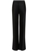Satin flared pants