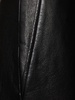 Tyra leather blend pencil midi skirt