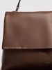 Archetipo 06 leather shoulder bag