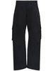 Golden cotton blend cargo pants