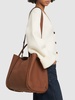 Large Marin drummed leather bag