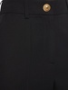 Wool high rise flared pants