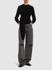 Wool blend crewneck sweater