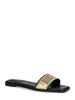 Carter metallic slide sandals