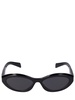Catwalk cat-eye acetate sunglasses