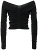 V neck knitted top