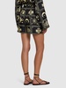 Exter printed silk twill shorts