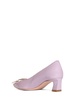 45mm Trompette patent leather pumps