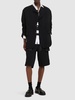 Oversize polyester blazer