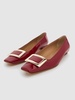 25mm Belle Vivier patent leather heels