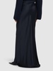 Bar silk satin maxi skirt