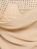 Georgette & tulle embellished midi dress