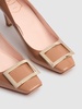70mm Belle Vivier patent leather pumps