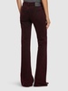 Denim flared pants
