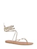 5mm Celia metallic leather flat sandals