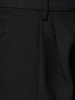 Carrie pleated wool blend shorts