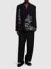 Jungle tailored kimono jacket