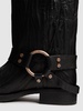 35mm Balius leather biker boots