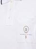 Cotton jersey polo mini dress