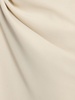 Draped cowl midi dress