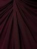 Mathilde draped viscose midi dress