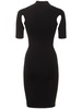 Sculpting jersey mini dress