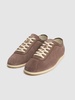 Suede low top sneakers