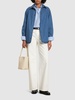 Cotton denim shirt