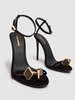 110mm Suede sandals