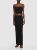 Cotton maxi skirt