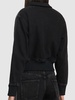 Denim track top